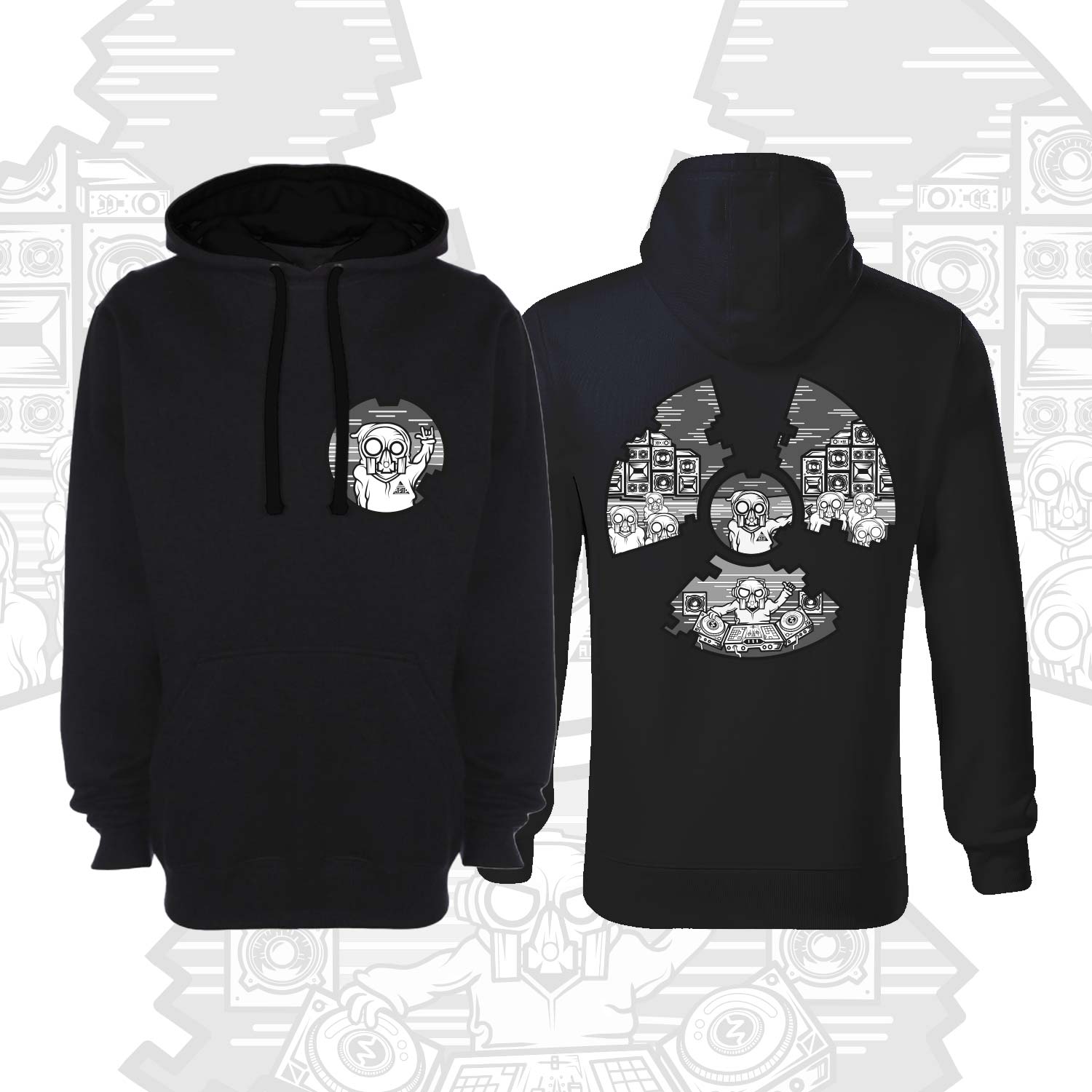 Unisex mikina Radioactive Výprodej !+